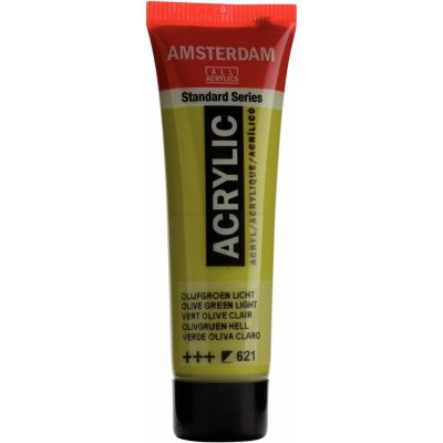 Amsterdam Standard Akrylová barva Olive Green Light 621 120 ml – Hledejceny.cz