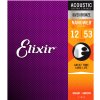 Struna ELIXIR 11052 Acoustic 80/20 Bronze, Light, .012,-.053