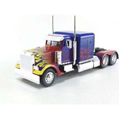 Dickie Jada Toys Toys Transformers T1 Optimus Prime odlévané autíčko auto měřítko modrá/červená barva 1:24 – Zboží Mobilmania