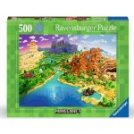 Ravensburger Minecraft 500 dílků – Zboží Mobilmania