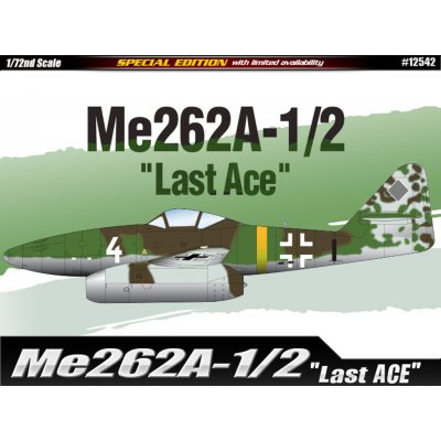 Academy Me262A Last Ace LE: 12542 1:72 1:2