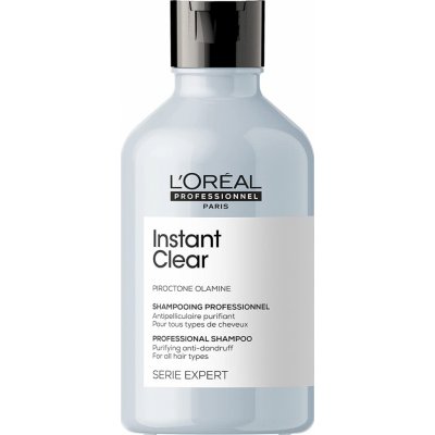 L'Oréal Expert Instant Clear Pure Shampoo proti lupům na normální až mastné  vlasy 300 ml od 218 Kč - Heureka.cz