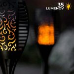 Zahradní solární lampa POWERplus Dragon zapichovací – Hledejceny.cz