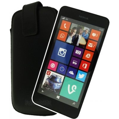 OZBO Cora Nokia Lumia 630 černé – Zboží Živě