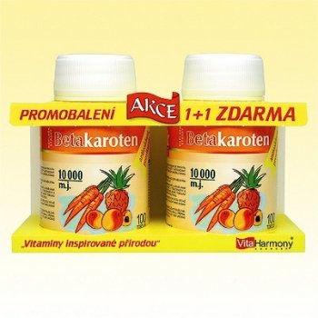 VitaHarmony Beta karoten 10.000 m.j. 2 x 100 tablet