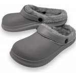 Adcz chlapecké zateplené gumové nazouváky šedé – Zboží Dáma