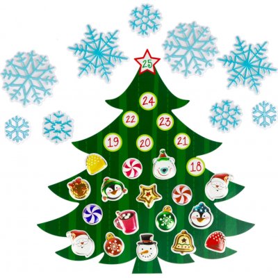 Family Vánoční samolepicí nástěnný adventní kalendář – Hledejceny.cz