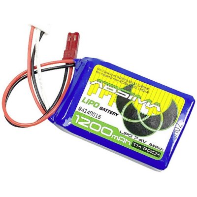 Absima LiPo baterie 7.4 V 1200 mAh pro vysílače CR6P a CR6S – Zboží Mobilmania