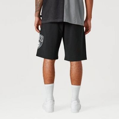 New Era kraťasy NBA Washed pack team logo short BRONET BLK