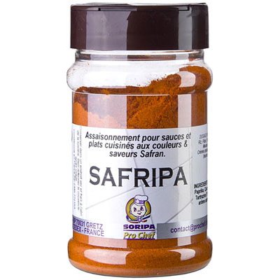 Bosfood Safripa Šafrán aroma směs 3%g šafránu paprika kurkuma 170 g