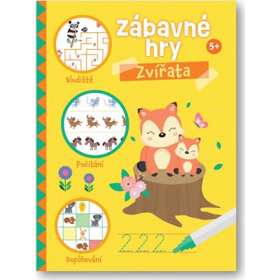 Zábavné hry Zvířata 5+ Svojtka & Co. s. r. o. – Hledejceny.cz