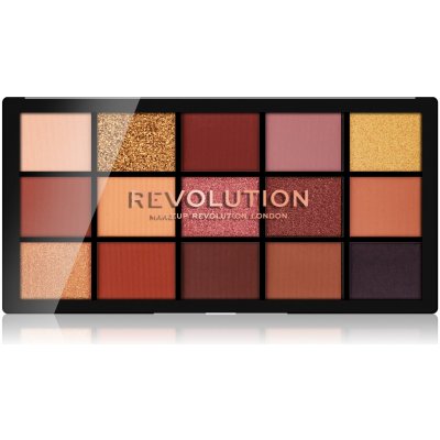 Makeup Revolution paletka 15 očních stínů Re-Loaded Velvet Rose Eyeshadows Palette 16,5 g – Sleviste.cz