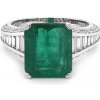 Prsteny Beny Jewellery zlatý se Smaragdem a diamanty 2011352