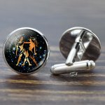 Amparo Miranda manžetové knoflíčky Zvěrokruh Znamení zvěrokruhu Blíženci – Zboží Dáma