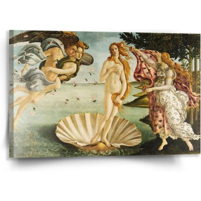 Sablio Obraz Zrození Venuše - Sandro Botticelli - 120x80 cm – Zboží Dáma