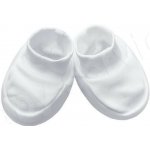 Baby Service kojenecké bavlněné capáčky bílé – Sleviste.cz