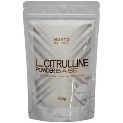 Nuvys Nutrition L-Citrulline POWDER BASE 500 g – Hledejceny.cz