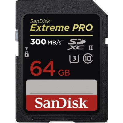 SanDisk SDXC 64 GB UHS-II 30DXPK-064G-GN4IN