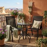 ALDOTRADE Zahradní balkónový set STELA černý – Zboží Dáma