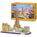 CubicFun 3D puzzle CityLine panorama: Paříž 114 ks – Hledejceny.cz