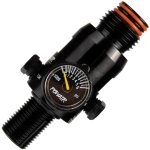 PowAir HPA regulátor MAXREG na lahev 300 Bar 4500 PSI Černá – Sleviste.cz