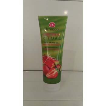 Dermacol Aroma Ritual Rebarbora a jahoda sprchový gel 250 ml