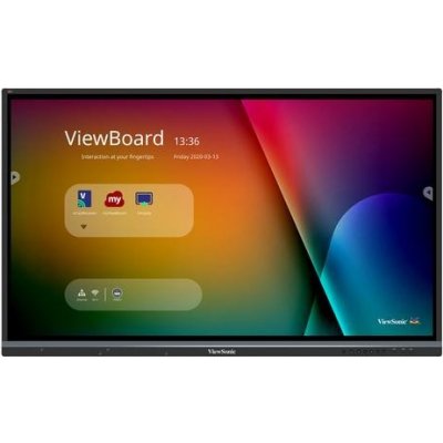 ViewSonic Flat Touch Display IFP5550-3/ 55"/ UHD/ 16/7 /350cd / Android 3-32/ OPS/ HDMI/ VGA/ HDMIout, IFP5550-3