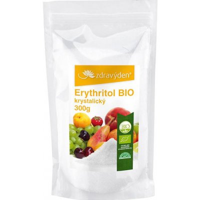 Zdravý den Erythritol BIO krystalický 300 g – Zboží Mobilmania