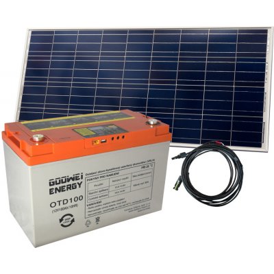 Goowei Energy OTD100 100Ah 12V Victron Energy 115Wp / 12V – HobbyKompas.cz