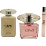 Versace Bright Crystal EDT 90 ml + EDT 10 ml + tělové mléko 100 ml + sprchový gel 100 ml dárková sada – Hledejceny.cz