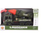 Lamps Vojenské auto s raketou 28,5 x 8,5 x 15 cm zelené – Zbozi.Blesk.cz