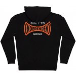 Independent Built To Grind Span Zip Hooded Heavyweight Sweatshirt black 2026 – Zboží Mobilmania