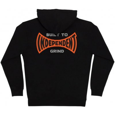 Independent Built To Grind Span Zip Hooded Heavyweight Sweatshirt black 2026 – Zboží Mobilmania