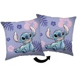 Jerry Fabrics Mikroplyš polštář Lilo and Stitch Polyester 35x35 – Sleviste.cz