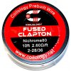 Příslušenství pro e-cigaretu Coilology odporový drát Fused Clapton NI80 2x28/36 3m
