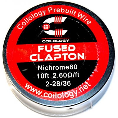 Coilology odporový drát Fused Clapton NI80 2x28/36 3m