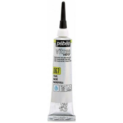 Pébéo Kontura na sklo Vitrea 160 20 ml 67 Pearl – Zboží Dáma