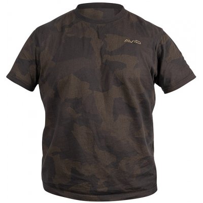 AVID CARP DISTORTION CAMO T-SHIRT – Zboží Mobilmania