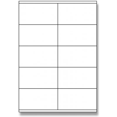Rayfilm R01000915A samolepicí etikety 105 x 57 mm 1000 etiket bílá – Zboží Dáma