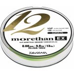 Daiwa Šňůra Morethan 12 Braid EX+SI 135m 0,08mm 5,8kg Lime Green – Zboží Dáma