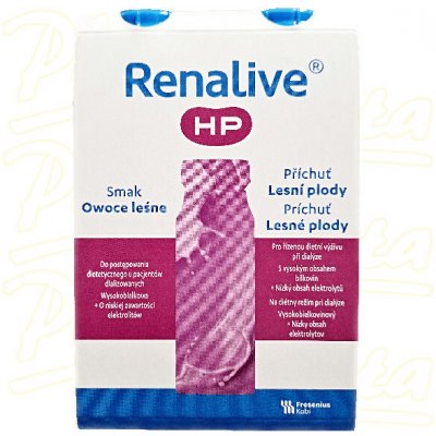 RENALIVE HP PŘÍCHUŤ LESNÍ PLODY POR SOL 4X200 ML – Hledejceny.cz