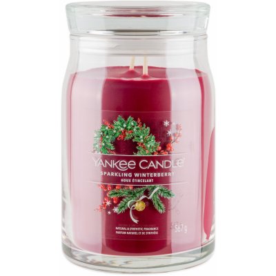 Yankee Candle Signature Sparkling Winterberry 567g – Zbozi.Blesk.cz