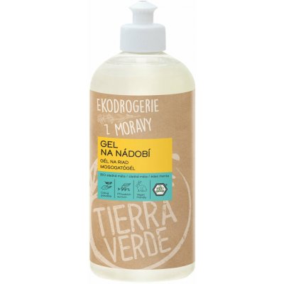 Tierra Verde Gel na nádobí BIO sladká máta 1 l – Sleviste.cz