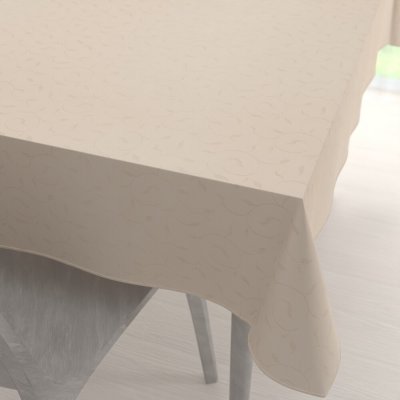 Biante Teflonový ubrus TF-025 Pnoucí lístky béžový 100x140 cm – Zboží Dáma