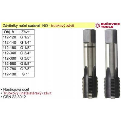 Závitořez BUCOVICE-TOOLS 155524, 2 hlavy – Hledejceny.cz