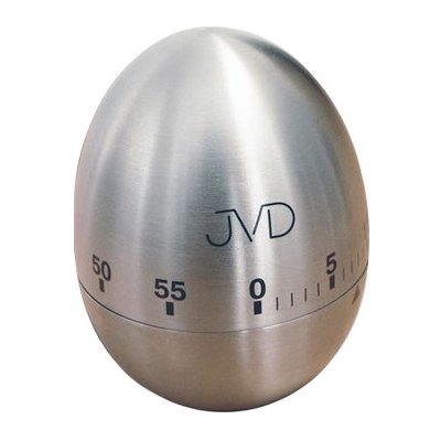 Mechanická kovová minutka JVD DM76 (vajíčko - nerezové) – Zboží Mobilmania