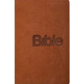 Bible 21 - umělá kůže hnědá 2018