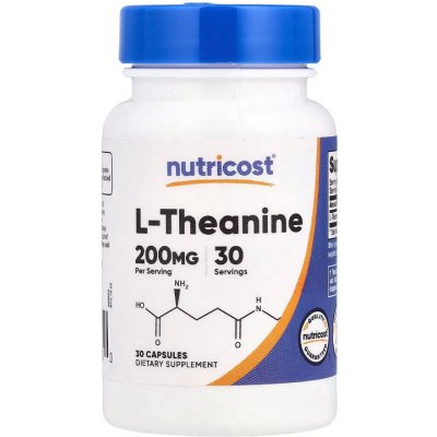 Nutricost L-Theanine 200 30 kapslí – Hledejceny.cz