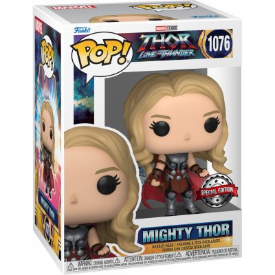 Funko Pop! Marvel Thor Love & Thunder Mighty Thor withnout helmet exclusive – Hledejceny.cz