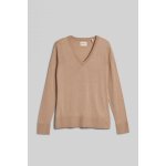 Gant SVETR FINE KNIT V-NECK žlutá – Zboží Mobilmania